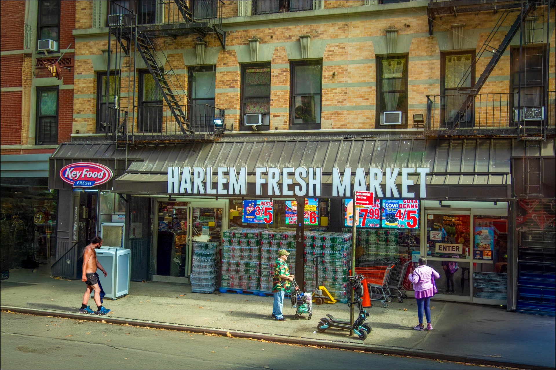 Scène de vie à harlem 1920 7155